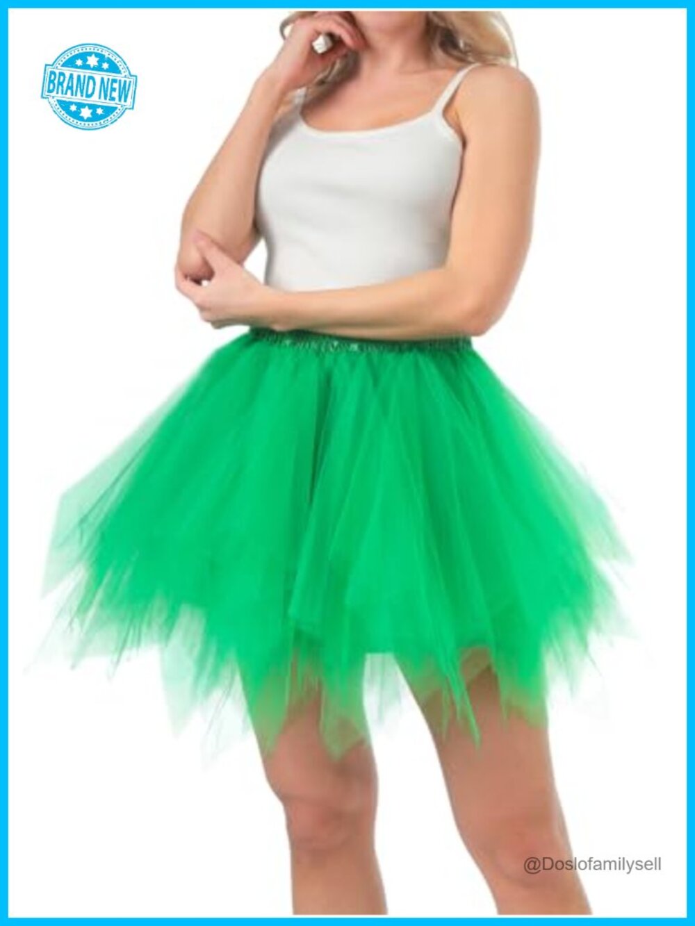 Vintage Tulle Tutu Skirt 50s 80s Petticoat Ballet Bubble Cosplay